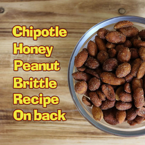 ASS KICKIN' Chipotle Honey Roasted Spicy Hot Peanuts - 4.2 Oz, Ultimate Spicy Gourmet Gift Peanuts