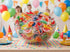 EMPORIUM CANDY TASTY TREATS FOR THE TUMMY 1 lb Emporium Candy Assorted Fruit Slices - of Fresh Delicious Wrapped Sweet