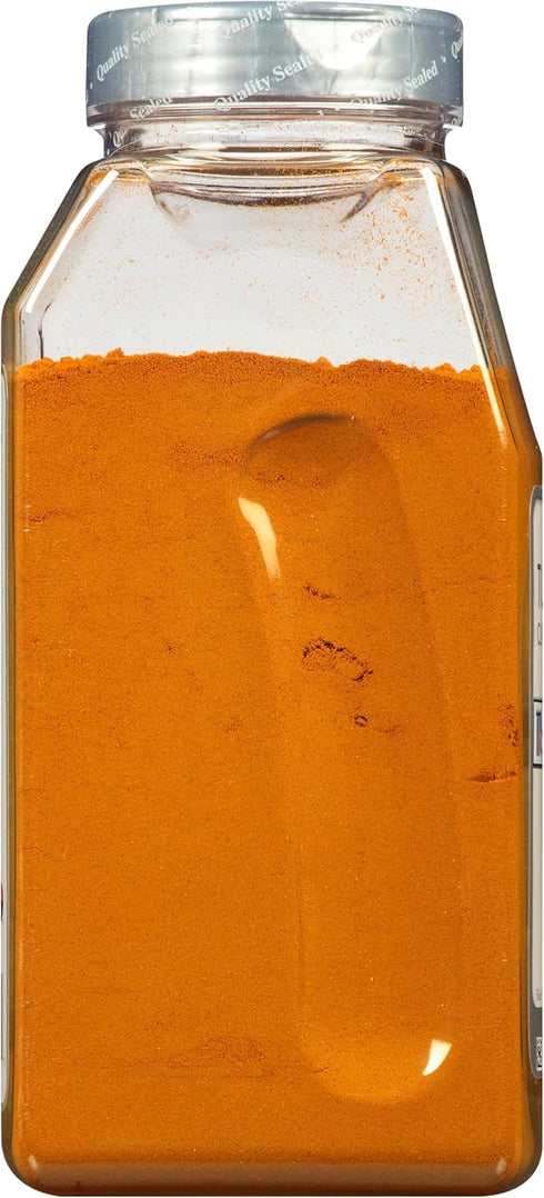16 oz 16 McCormick Culinary Ground Turmeric, - One Ounce Container of Powdered Turmeric Spice Perfect for Indian