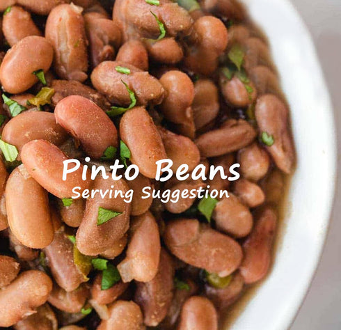 JFS 6 15 6 Pack, Lucks Pinto Beans With Pork - x Ounce Cans of Lucks Pinto Beans Canned, Canned Pinto Beans Bundled