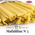 No.5, 100% 1.1 lb (Pack 2) Granoro Dedicato Mafaldine Authentic Italian Pasta, Made from Puglia Durum Wheat Semolina