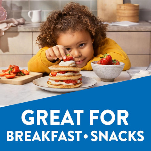 32 oz (Pack 8) Krusteaz Light and Fluffy Buttermilk Complete Pancake Mix, Waffle and Pancake Mix, Just Add Water, Box