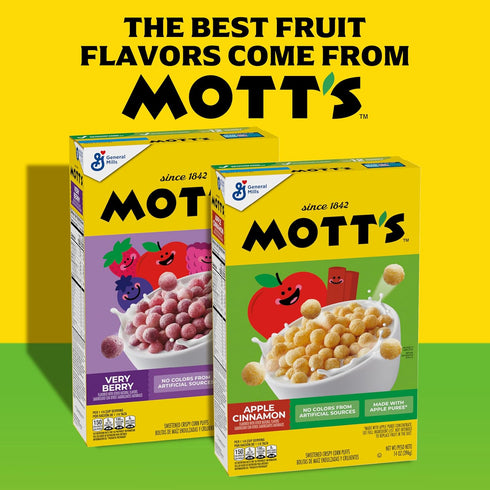 14 oz Mott's Apple Cinnamon Cereal, Made with Apple Puree, Whole Grain