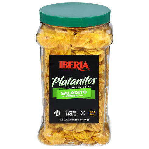 20 Oz. Iberia Saladito Lightly Salted Plantain Chips