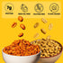 Pack 7 oz (Pack 3) Confusion Snacks Avocado Oil South Asian Spiced Peanuts Flavored Variety - Gluten Free and Seed Oil
