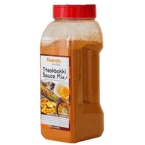 Foodrella Korean Taste Tteokbokki Rice Cake Sauce Mix, Sweet & Spicy Seasoning Mix