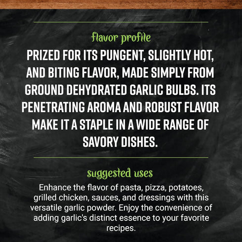 2.33 Frontier Garlic Powder Organic Bottle, Ounce