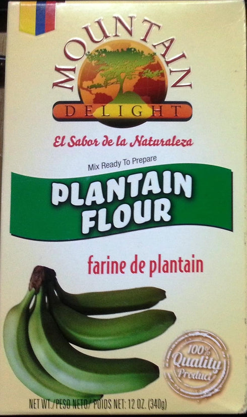 Mountain Delight Plantain Flour - 12 Oz