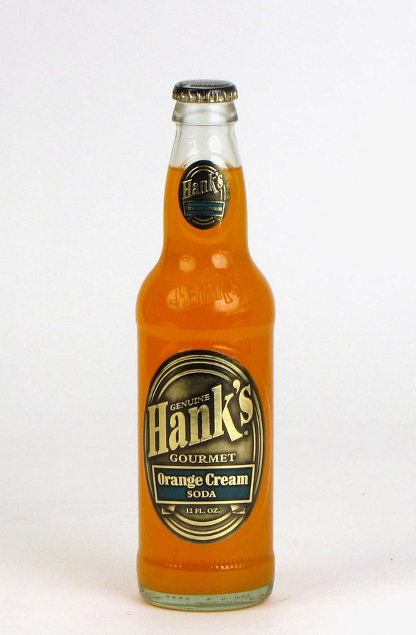 Genuine Hank's Gourmet Beverages Soda,Orange Cream