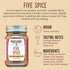 1.8oz Burlap & Barrel Five Spice Warm, Slightly Spicy, Aromatic Vietnamese Five Spice As Seen on Shark Tank - Glass Jar