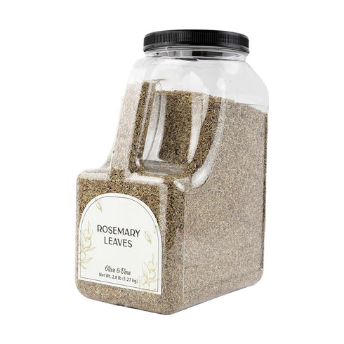 (2.8 Olive & Vine Rosemary Leaves, Earthy & Aromatic, Seasoning for Roasted Meats, Soups, and Breads, Rich Tradition