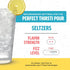 20, 12oz 3 Pack, Ninja Thirsti Flavored Water Drops, SELTZER Lemon, Crisp and Refreshing Sparkling Water, Zero