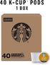 100% 1 (40 Starbucks K-Cup Coffee Pods, Sunsera Blend For Keurig Coffee Makers, Arabica, Box Pods)
