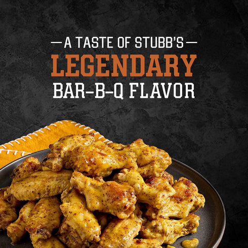 10.4 oz Stubbs Rub, Sweet Mustard, Tangy, Sweet & Smoky Flavor, Dry Barbecue Rub for Chicken Wings, Grilled Chicken