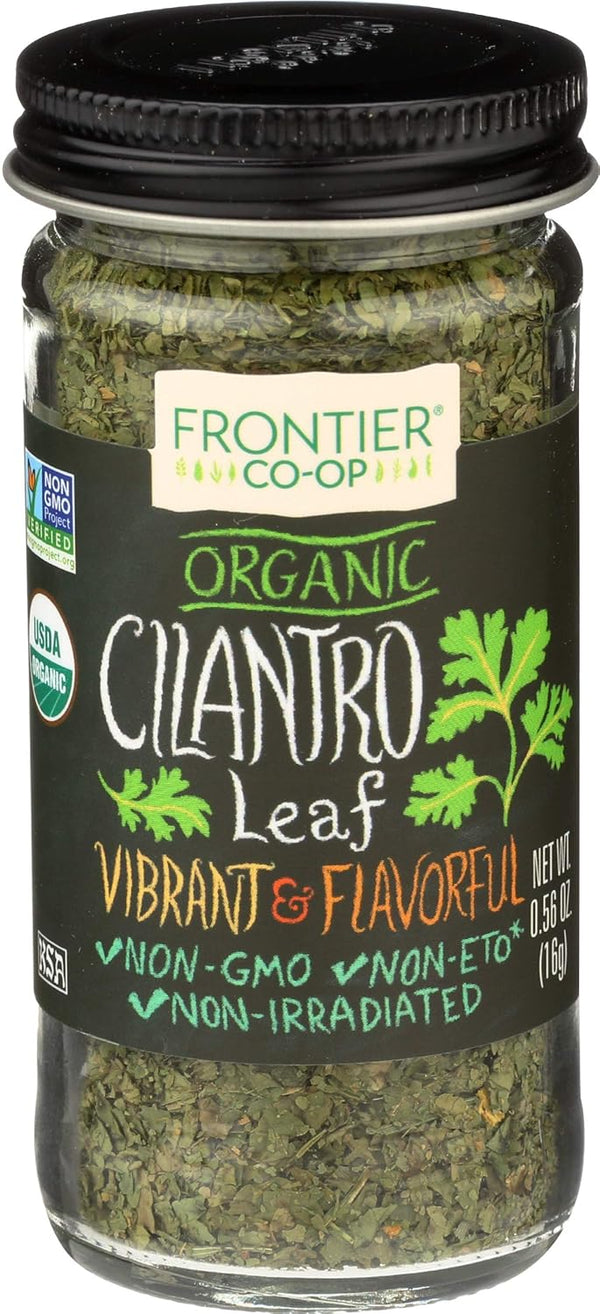 Frontier Organic Cilantro Leaf Flakes, 0.56 Ounces