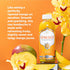 16 oz Immune SYNERGY The Real Kombucha - Mystic Mango - fl Bottle - Raw Probiotic Drink for Gut Health and Support