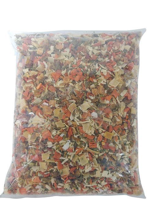 1 POUND-Vegetable Soup Blend Dried Dehydrated Vegetable Flakes-To Make Ramen Noodle Soup-Dehydrated Onion, Carrot
