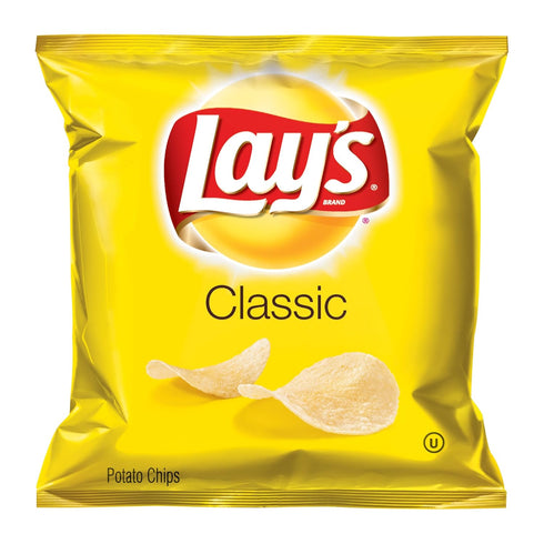 Lay's 12 Classic Potato Chips, Singles