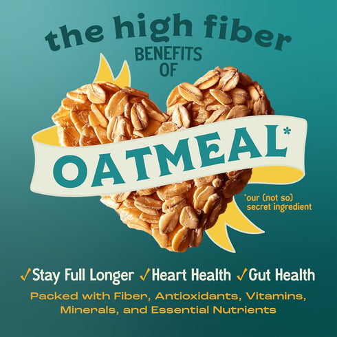 15 oz (10 Easy Morning Overnight Oatmeal Mix, Organic Ingredients, Naturally Gluten-Free, No Sugar Added, Soak and Go