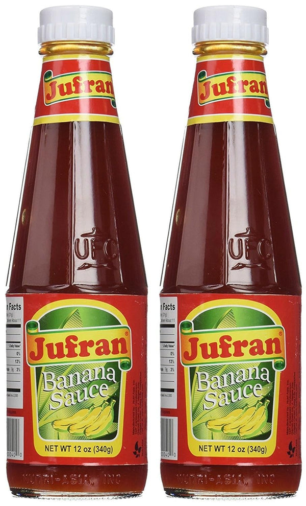 Jufran Banana Sauce, 12 Ounce (Pack of 2)