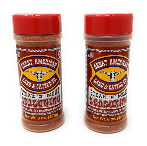 Great American Land & Cattle, Steak N' Meat (Pack of 2)
