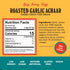 9 Brooklyn Delhi Roasted Garlic Achaar - Ounces - Spicy, Lemony, Savory, Sweet Flavor - Made with a mix of Indian