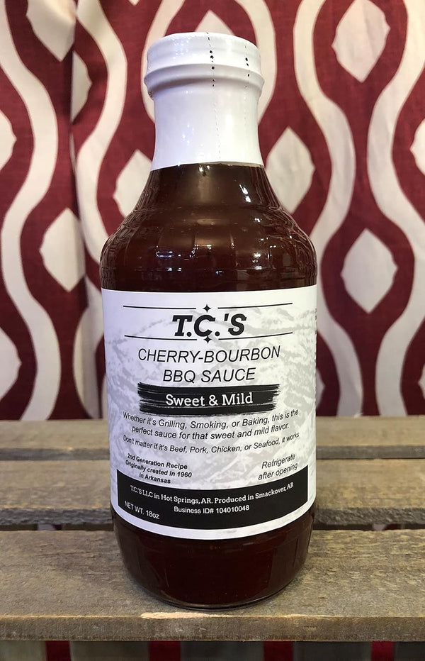 Cherry Bourbon BBQ Sauce, 18oz