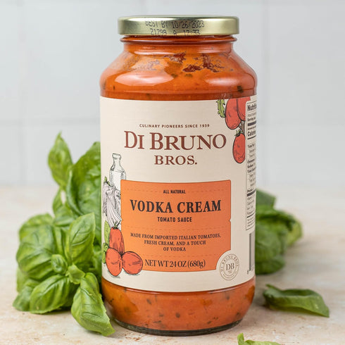 (3) 24-Ounce Di Bruno Bros. Vodka Cream Tomato Sauce Case of Jars