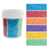 LEBERY Sanding Sugar Red Orange Blue Green Yellow Purple Sugar Sprinkles Sugars Crystals