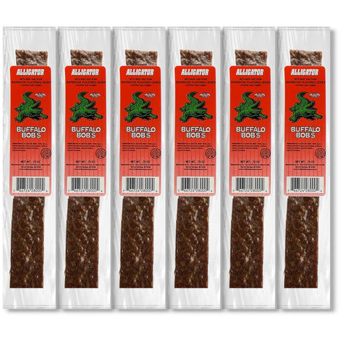 Buffalo Bob's Jerky (6 Pack) - Alligator-BBQ