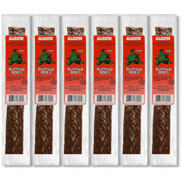 Buffalo Bob's Jerky (6 Pack) - Alligator-BBQ