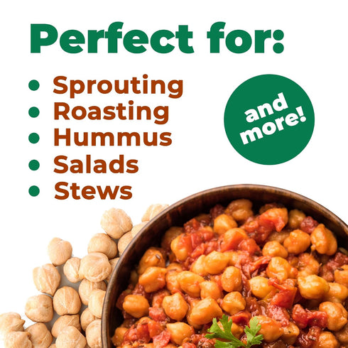 Del Colle 1.1 LB (500 Hummus, (Pack 1) Sicilian Chickpeas, g) Italian Ceci Garbanzo Beans. Perfect for Pasta, Soup