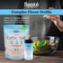 8oz 1.1lb (18oz) Sante Naturelle Celtic Salt Organic Fine Ground Bundle Shaker & Bag Unrefined Organic French Mineral