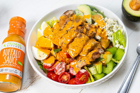 Primal Kitchen No Dairy Buffalo Sauce, Pack of 2, Made with Real Ingredients, No Cane Sugar