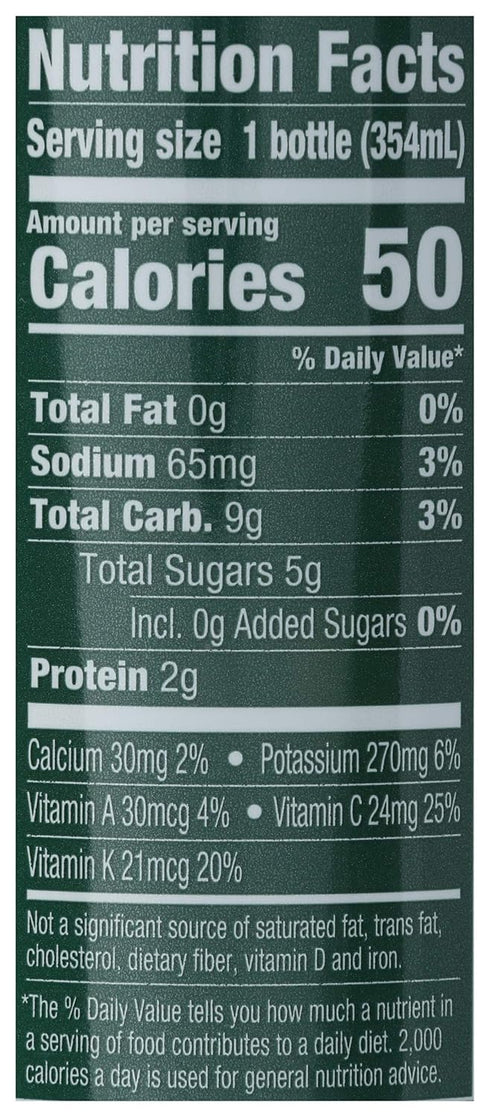 12 Oz Suja Organic Uber Greens, Fl Bottle