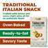 For Alle 6x1.05 oz (6.34 oz) (Pack 4) Gluten-Free Tarallini with Fennel and Extra Virgin Olive Oil, Traditional Italian