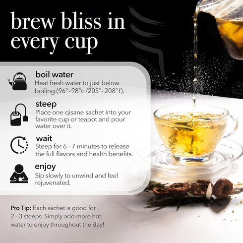 QISANE 10 (~30 qsane Hawthorn Berry Tea Bags with Osmanthus Flower - Dried Hawthorn Berries, Osmanthus Plant