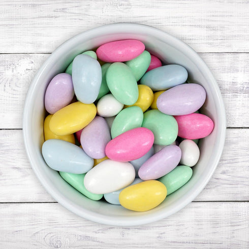1 Assorted Jordan Almonds, Pound Jordan Almond Bulk Bag, Almond Candy, Jordan Almonds Candy