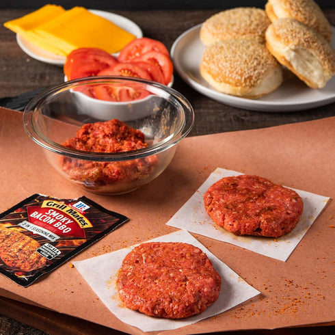1 oz McCormick Grill Mates Smoky Bacon BBQ Marinade Mix