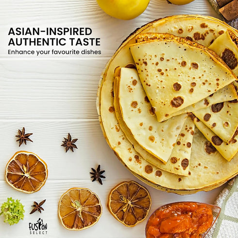 Packed 22 4 oz. Fusion Select Dried Star Anise - Whole Badian Spice for Oriental & Indian Dishes & Recipes - Natural