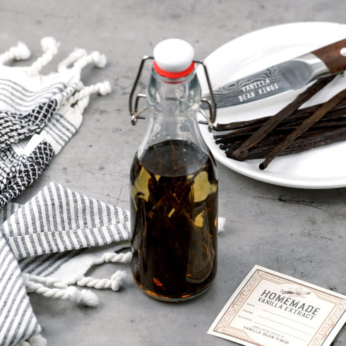 25 Whole Extract Grade B Madagascar Vanilla Beans - Perfect for Baking and Brewing