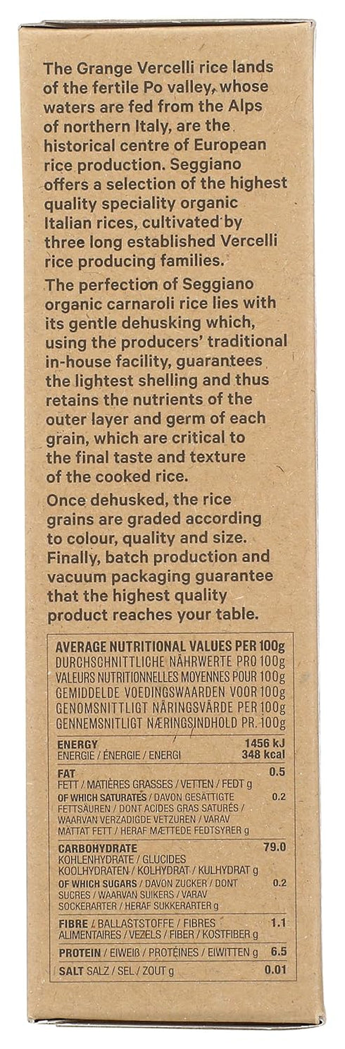 Seggiano 18 , Rice Carnaroli Risotto Organic, Ounce