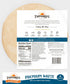 8 Count (Pack 3) Tumaro's Premium White Carb Wise Wraps - Low Carb - Keto Certified Sandwich & Burrito Tortillas