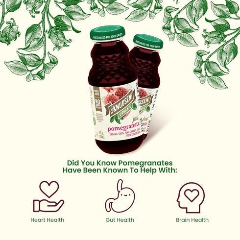 8 oz (12 Pack) R.W. Knudsen Organic Pomegranate Juice, fl