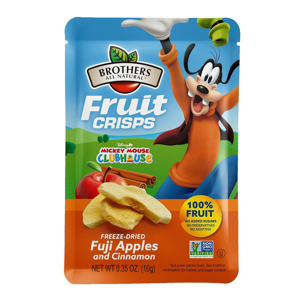 Brothers All Natural Disney Freeze Dried Fruit Crisps, Fuji Apple & Cinnamon,