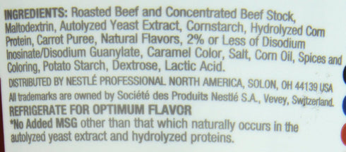 16 Minor's Beef Base, Low Sodium, Ounce