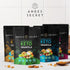 11 oz (1 Pack) Andes Secret Matcha Powder Granola - Almonds, Hazelnuts - Keto High Protein Granola with No Sugar, Grain