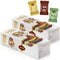 Variety Pack of Halvah Marble, Vanilla, and Walnut Israel Candy Bars Vegan-Friendly,