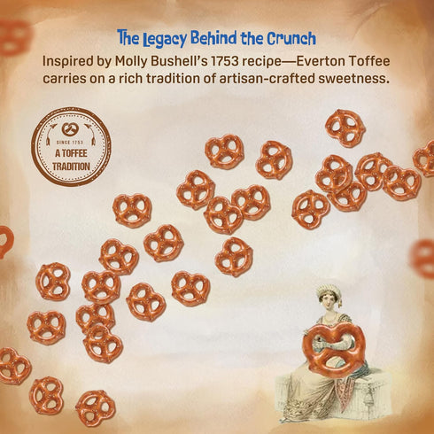 (4 oz. 3-pack), Everton Toffee Butter Toffee Pretzels, Roasted Cashew Flavor bag, Gourmet Artisan Toffee Covered