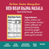 10oz, Pack 1 Brooklyn Delhi Red Bean Rajma Masala Pouches - Ready to Eat, Microwavable Entree - Vegan, Gluten Free